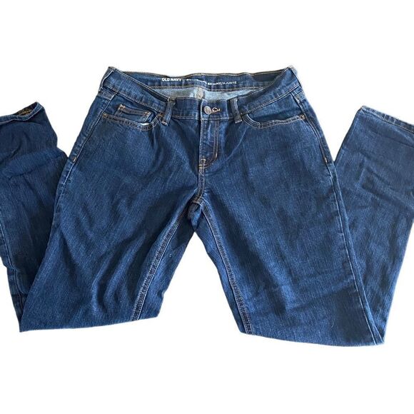 Old Navy Boyfriend skinny Fit sz 4 regular - Picture 1 of 9